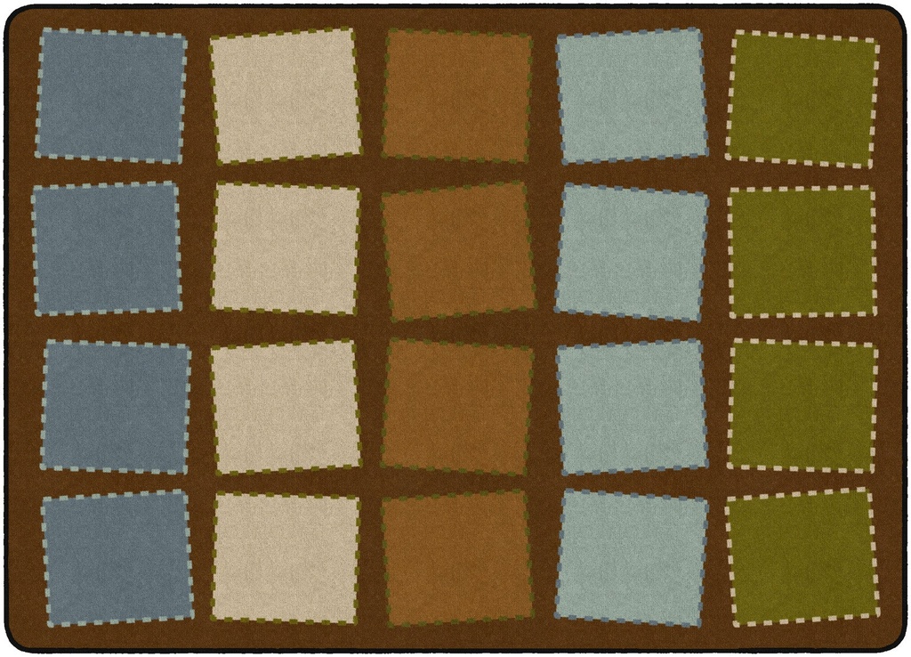 Quilted Seating Area Rug