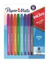 Paper Mate "Inkjoy 100" Ballpoint 8ct Pen Set