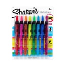 Sharpie® Retractable Highlighters, Chisel Tip, Assorted Colors, 8 highlighters