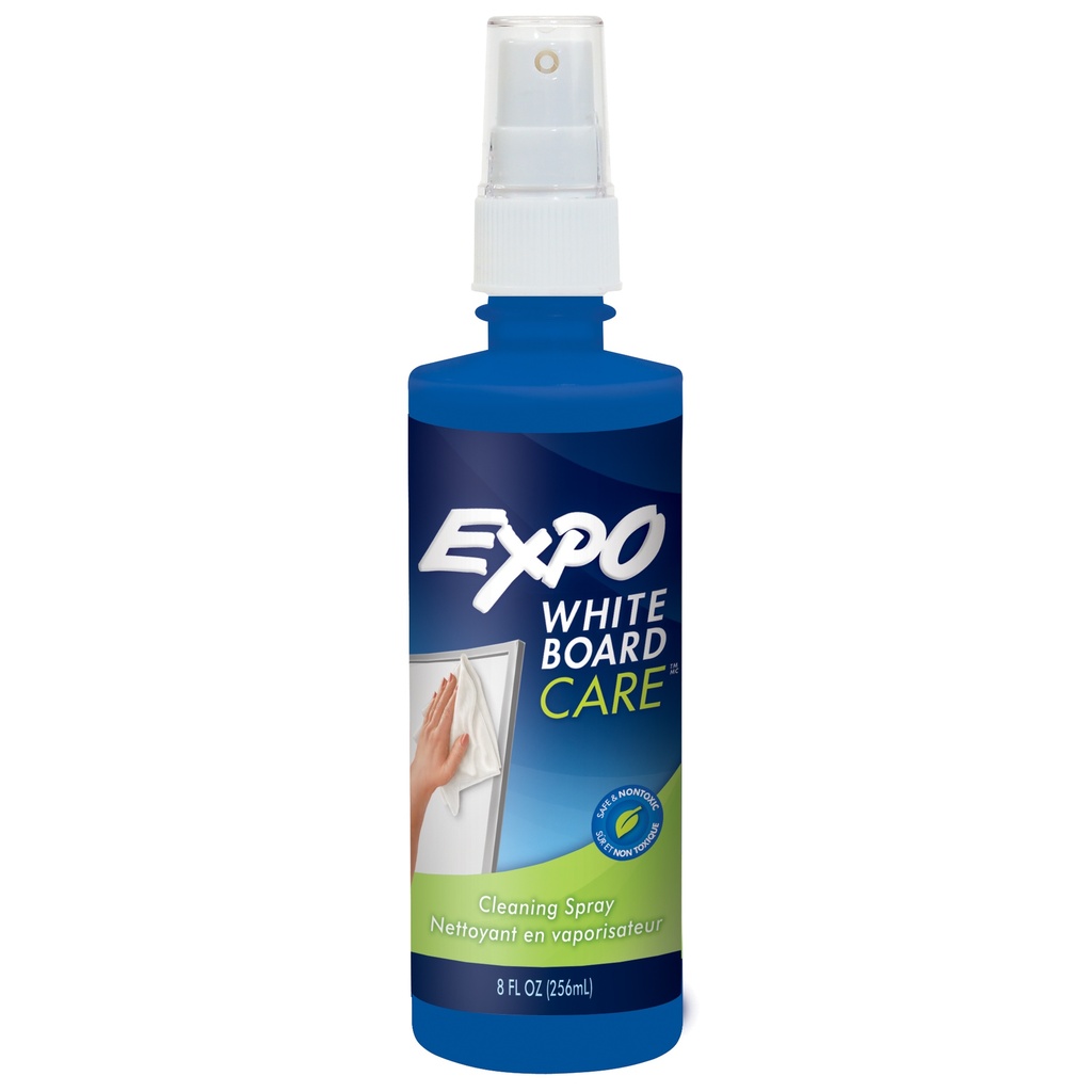 EXPO® White Board CARE™ Dry Erase Surface Cleaner — 8 oz Classroom Spray