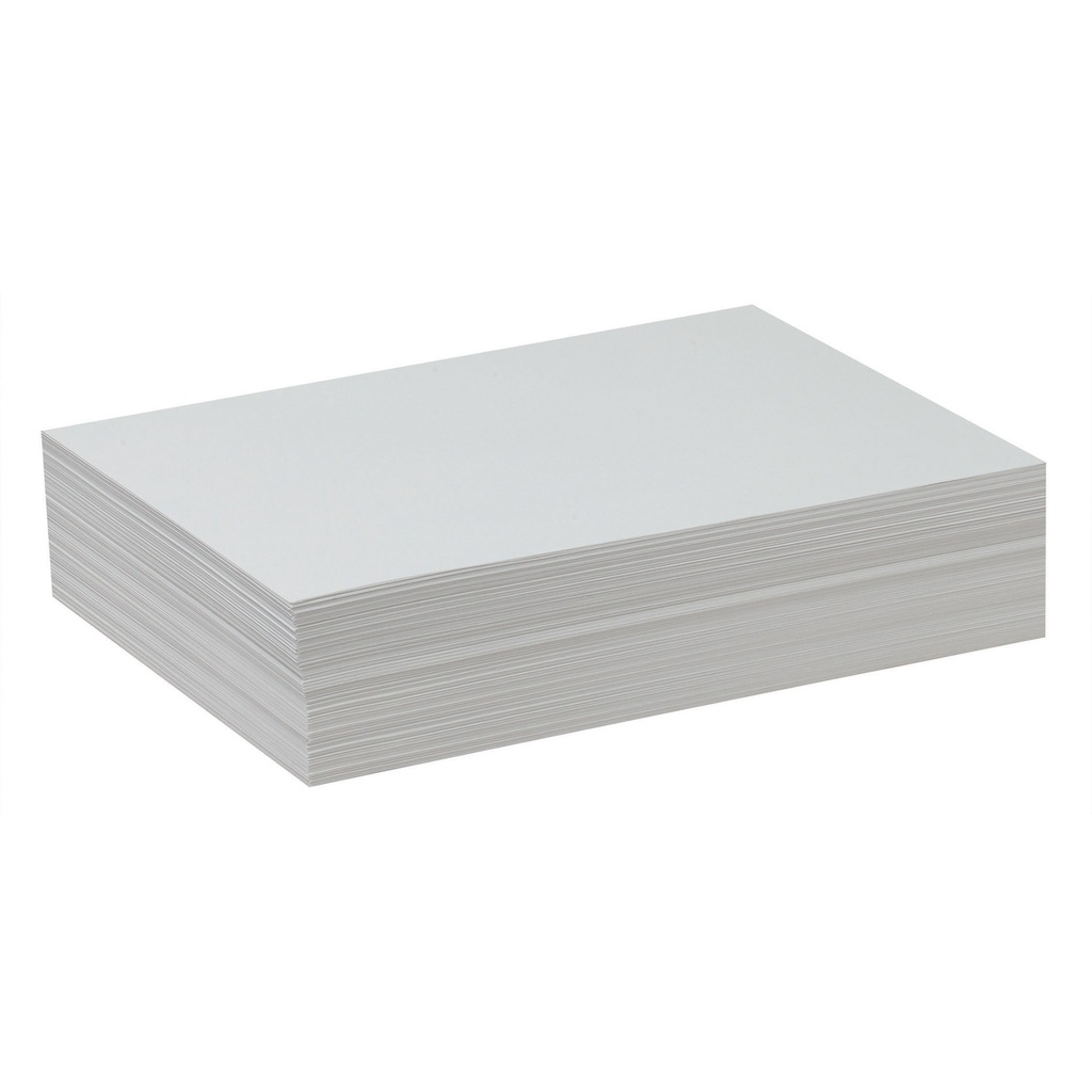 Pacon® Drawing Paper, White, 9" × 12" — 500‑Sheet Ream
