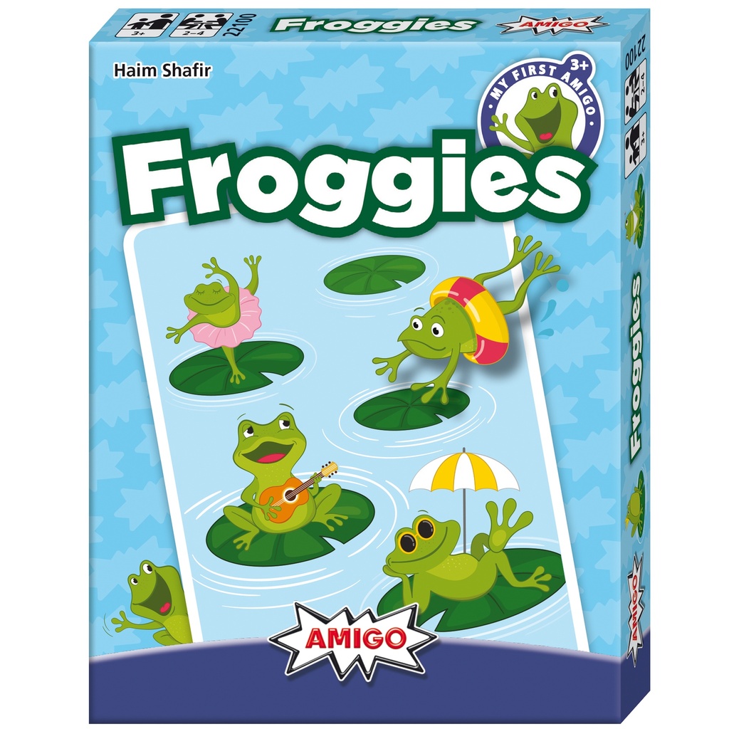 My First AMIGO Card Game: Froggies | 22100 AMG