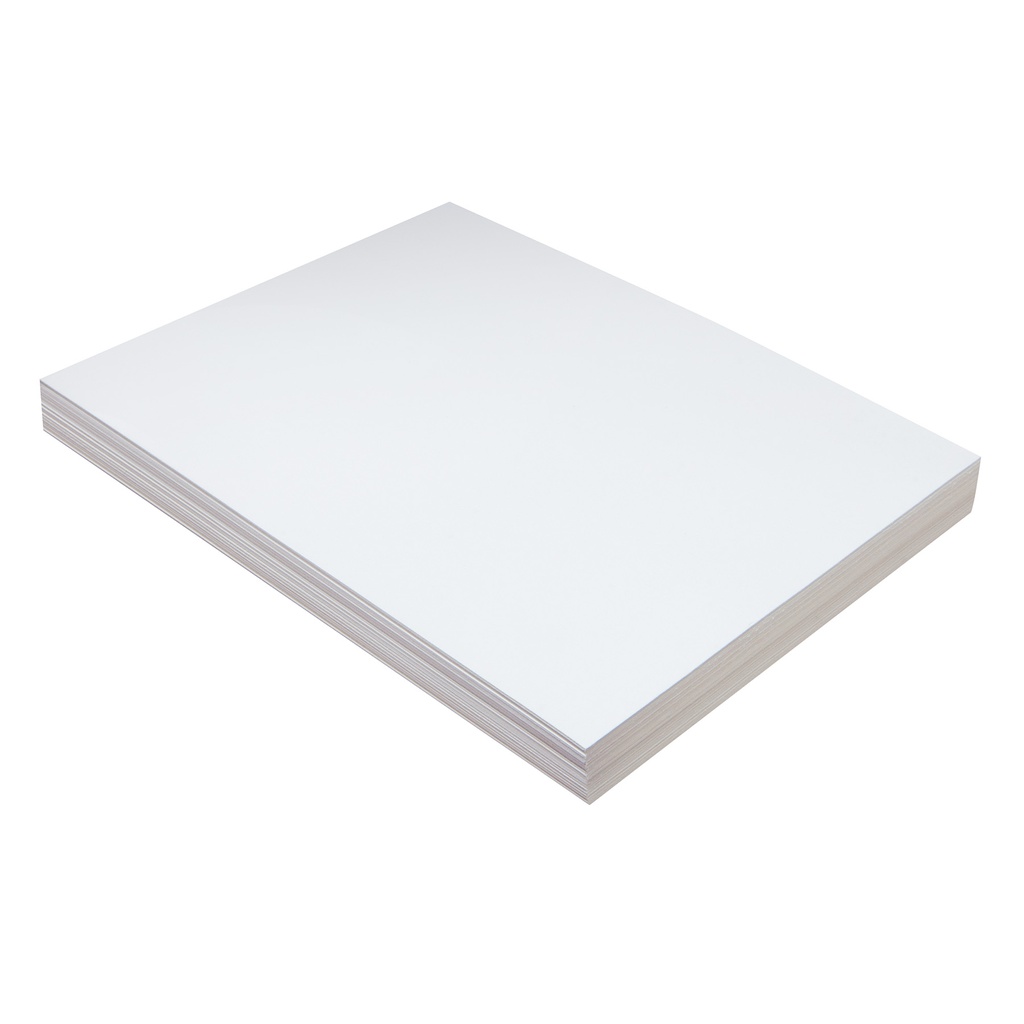 Pacon® Medium Weight Tagboard — White, 9" × 12", 100 sheets
