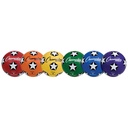 Rubber Cover Size 4 Soccer Balls 6ct