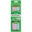 Ticonderoga® Pastel Wood-Cased Pencils, Pre‑Sharpened,7.5" length, 18 Count 