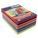 Lightweight 6" x 9" Assorted Colors Construction Paper 500 Sheets