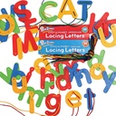 Ready2Learn® Lacing Alphabet — 52 letters + 16 laces for fine‑motor literacy