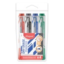 Marker'Peps Bullet Tip Dry Erase Jumbo Marker Pack of 4