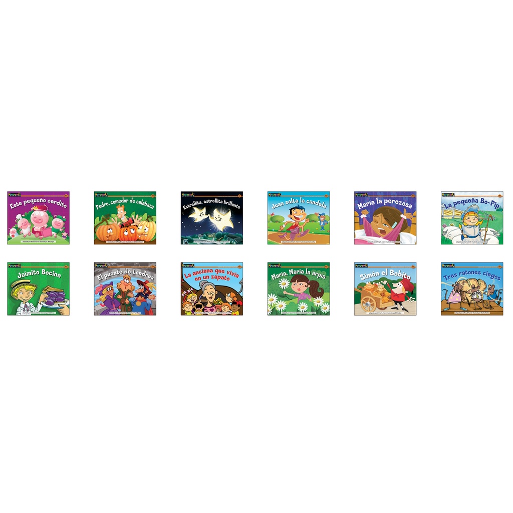 Newmark Learning® Decodable Readers Gr. K — Consonants & Short Vowels (a, i, o), 19 Books
