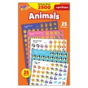 Trend® Animals superShapes Stickers Variety Pack — 2,500 Stickers