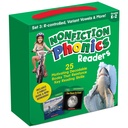 Nonfiction Phonics Readers: R-controlled, Variant Vowels & More, Single-Copy 25 Book Set