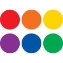 Spot On® 4" Dry-Erase Desktop Writing Spots Colorful Circles Pack of 12