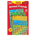 TREND® Animal Friends superSpots® & superShapes Stickers Variety Pack — Rewards & Motivation