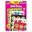 TREND® Kid Zone Scratch 'n Sniff Stinky Stickers® Variety Pack — Mixed‑shape scented reward stickers