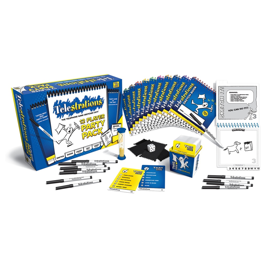 Telestrations® 12 Player: The Party Pack
