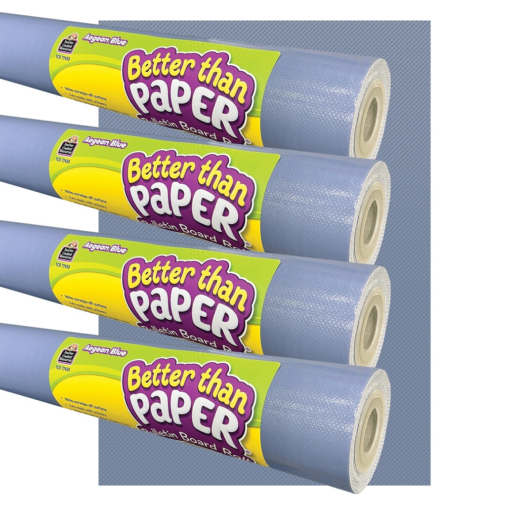 Better Than Paper® Solid Color Bulletin Board Rolls 4 Rolls