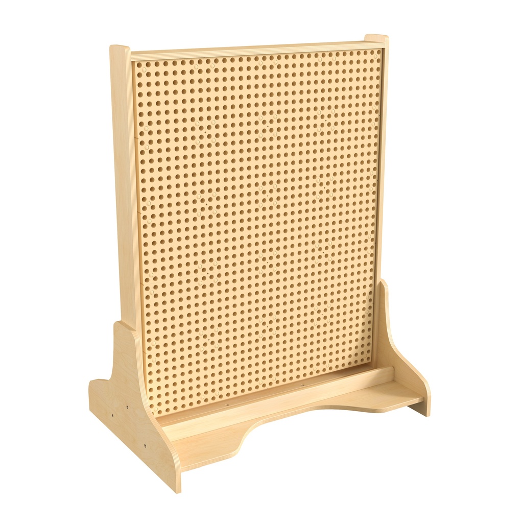 Double Sided Freestanding Peg System Activity Board