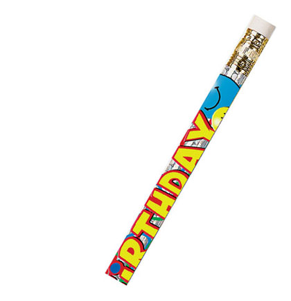 12ct Birthday Bash Pencils