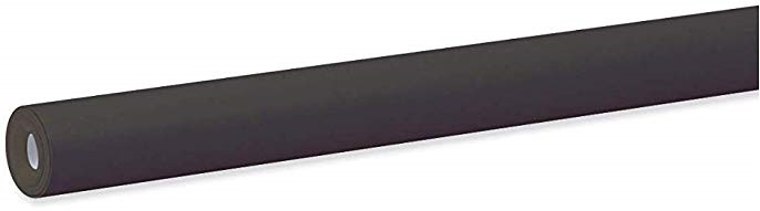 Black Fadeless 48in x 50ft Paper Roll