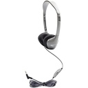 HamiltonBuhl® SchoolMate™ MS2LV On‑Ear Stereo Headphones — Durable student headset with in‑line volume