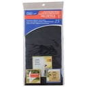 LetterCraft Permanent Vinyl Lettering, Helvetica, 1-Inch, Black | 15851 ACM