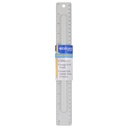 2-Piece 12" Ruler with Pencil Storage | 17355 ACM