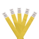 Yellow Tyvek® Wristbands Pack of 500
