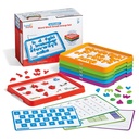 hand2mind® Alphabet Word Work, Small Group Set — Six-student phonics station with trays, letters, and mats
