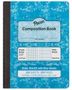 Blue Dual Ruled Composition Book