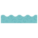 Teal Swirls Terrific Trimmers® 39 Feet