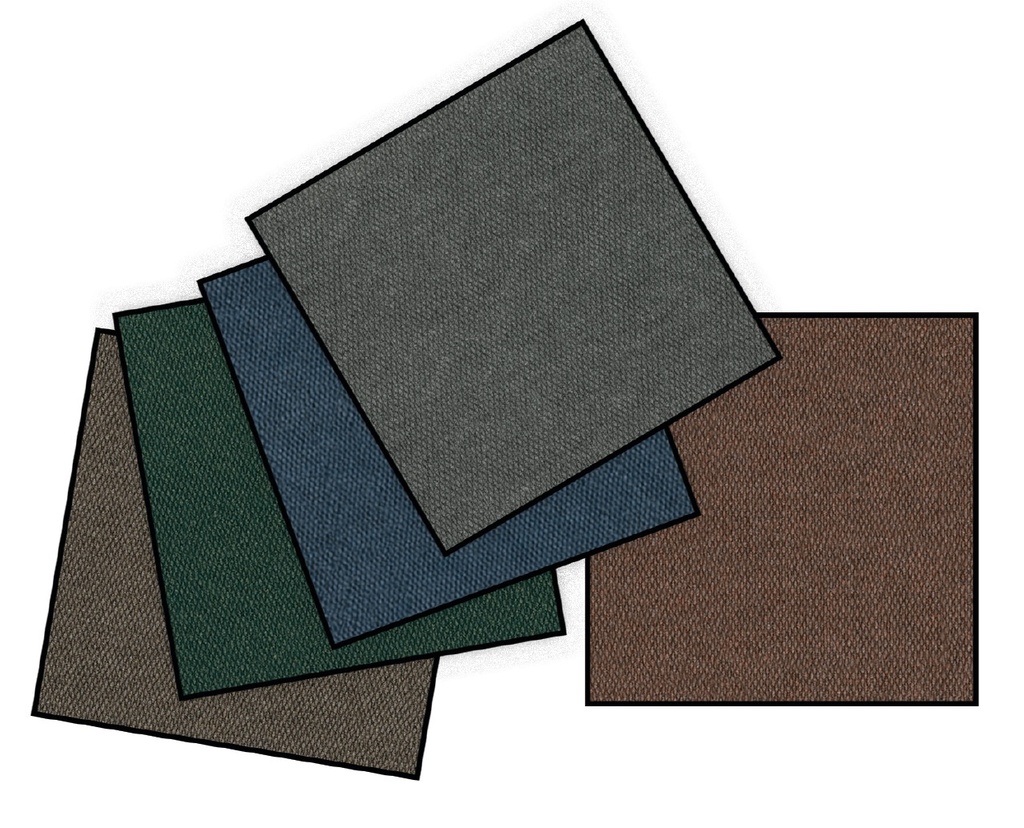 All Seasons Mountainside Outdoor Indoor Carpet Squares Set of 24