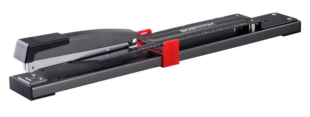 Bostitch® Long Reach® Stapler — 12" Throat Depth (Black)