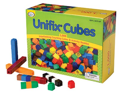 1000ct Unifix Cubes