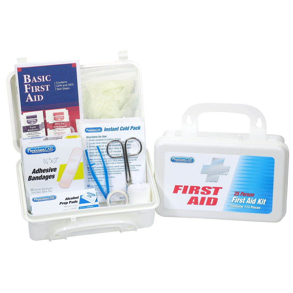 25 Person First Aid Kit, 112 Pieces | 25001 ACM