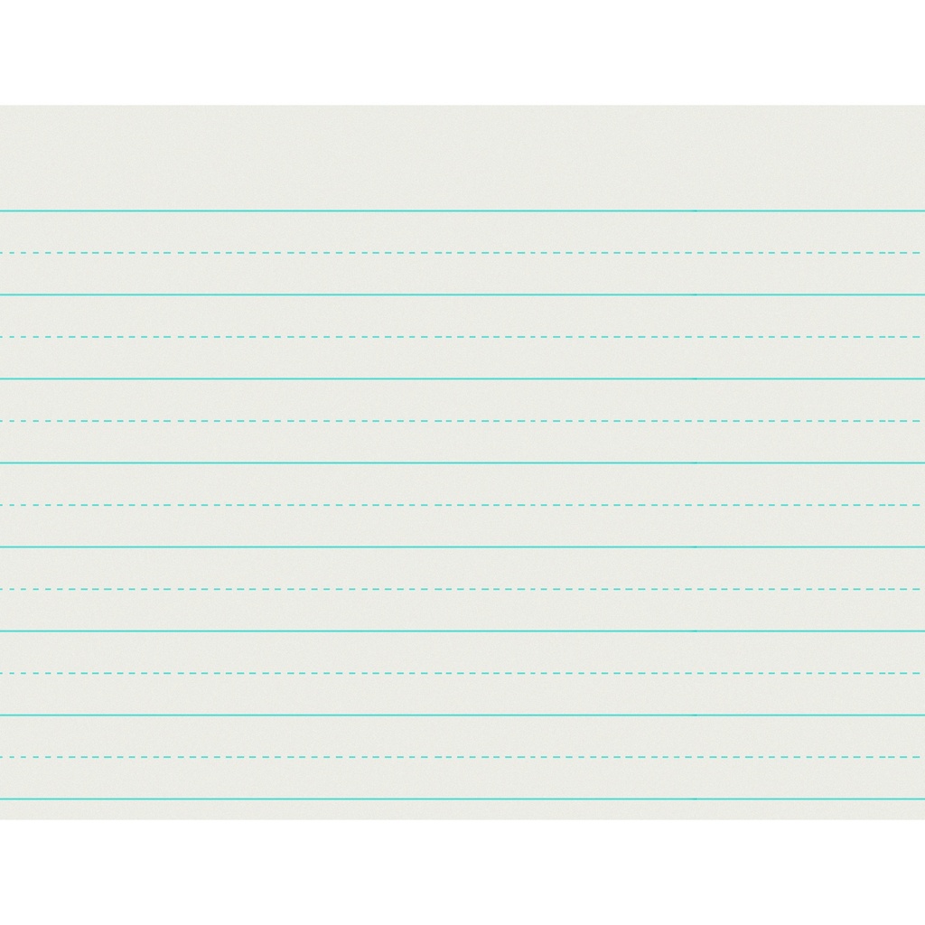 Newsprint Handwriting Paper, Alternate Dotted, Grade 1, 1" x 1/2" Ruled Long, 11" x 8-1/2", 500 Sheets
