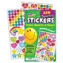 TREND® Sparkly Stars, Hearts, & Smiles Sticker Pad — 336 Stickers