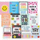 Teacher Created Resources® Cool for School Positive Sayings Small Poster Pack — 12 Posters