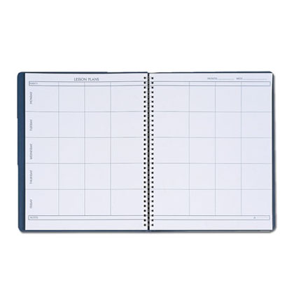 House of Doolittle® Recycled Lesson Planner — 41 Undated Weeks, 8 Class Periods