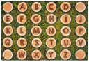 Alphabet Tree Rounds Rectangle Seating Rug
