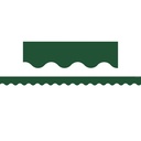 Pine Green Scalloped Border Trim