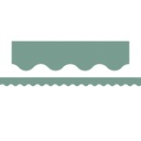 Retreat Green Scalloped Border Trim