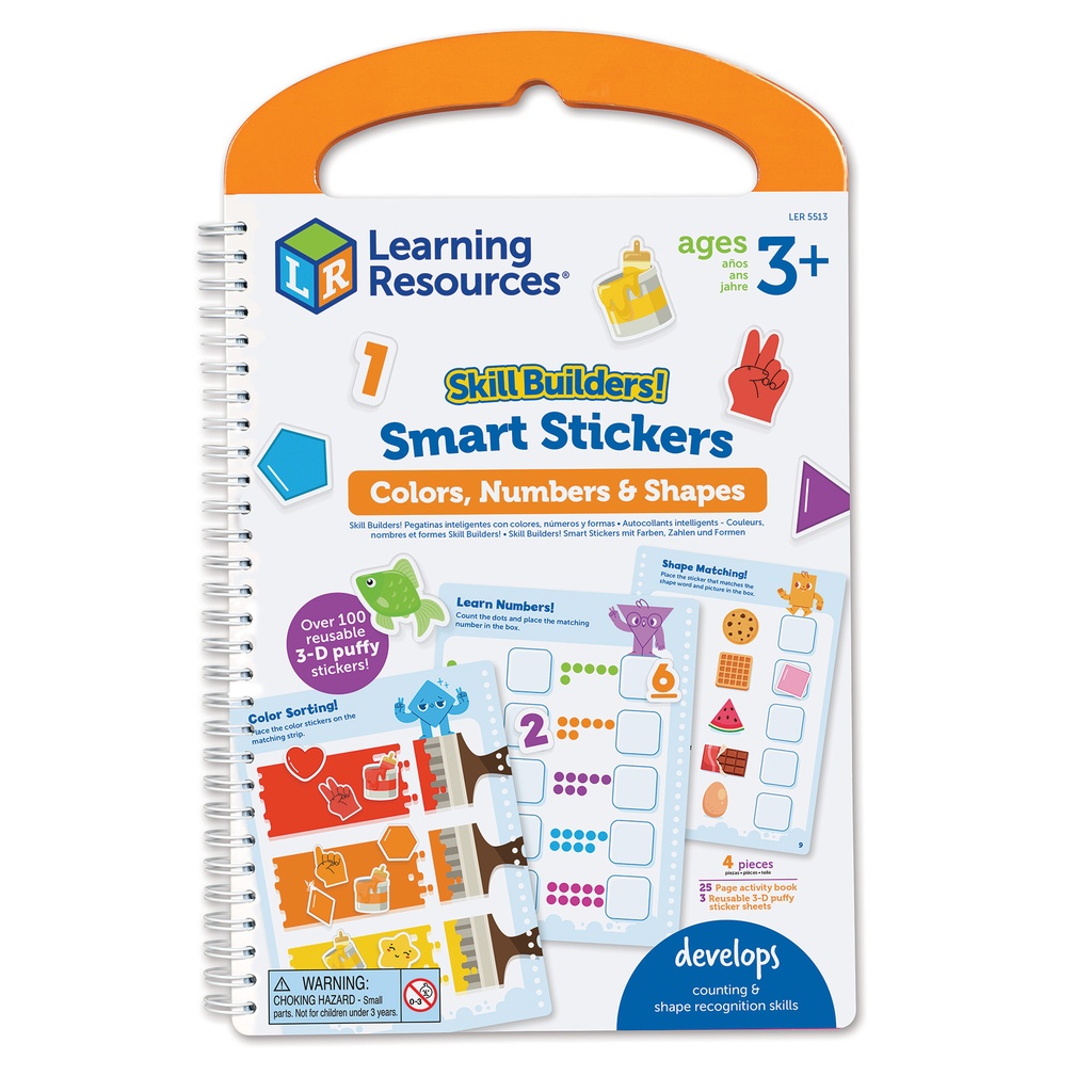 SB Smart Stickers- Numbers, Shapes, Colors