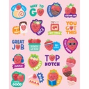 Teacher Created Resources® Strawberry Smelly Stickers — Scratch‑and‑Sniff Reward Stickers (Pack of 114)