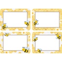 Buzzing Bees Name Tags/Labels – Multi-Pack