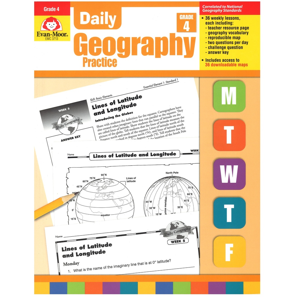 Daily Geography Practice Grade 4