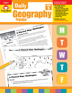 Daily Geography Practice Grade 5