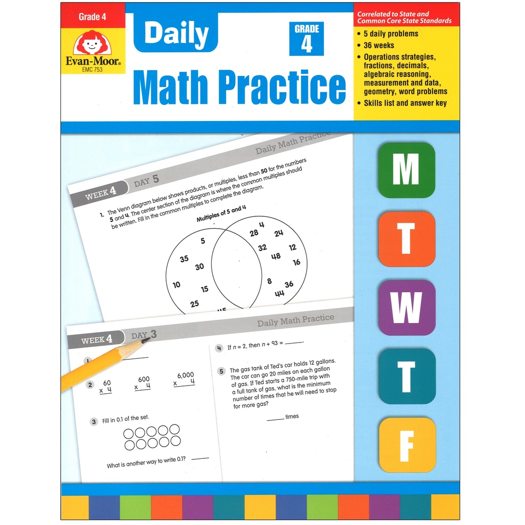 Daily Math Practice Grade 4