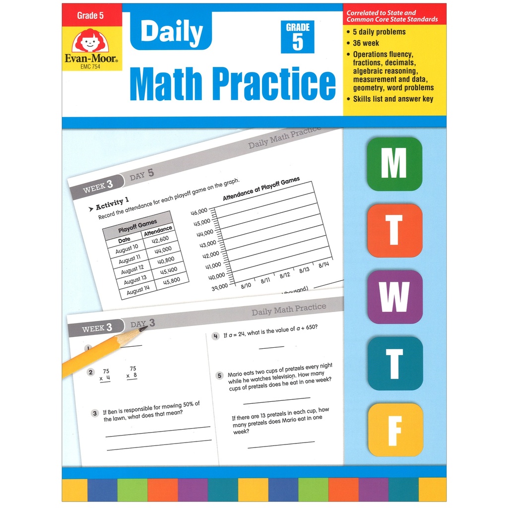 Daily Math Practice Grade 5