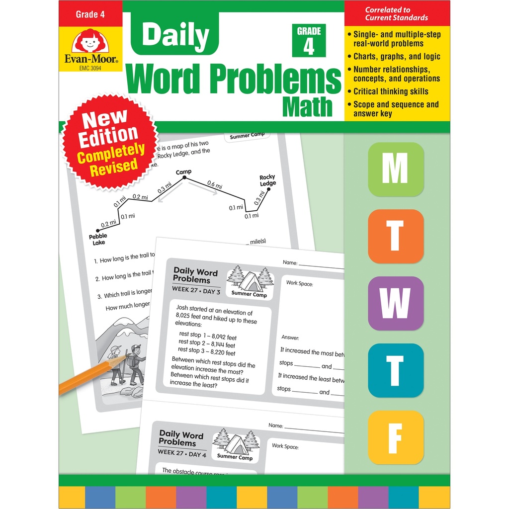 Daily Word Problems Grade 4