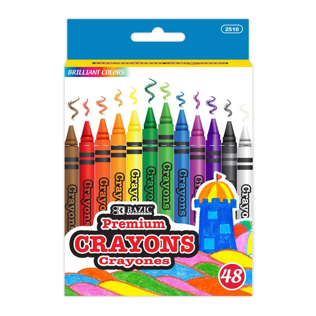 Premium Crayons 48 Count